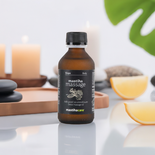 Detox massage oil with mastic 100 ml
