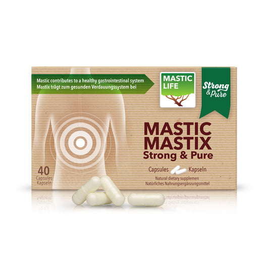 mastic gum pills