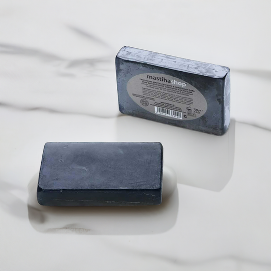 Soap Bar with Chios Mastic Oil and Black Lava 100 g
