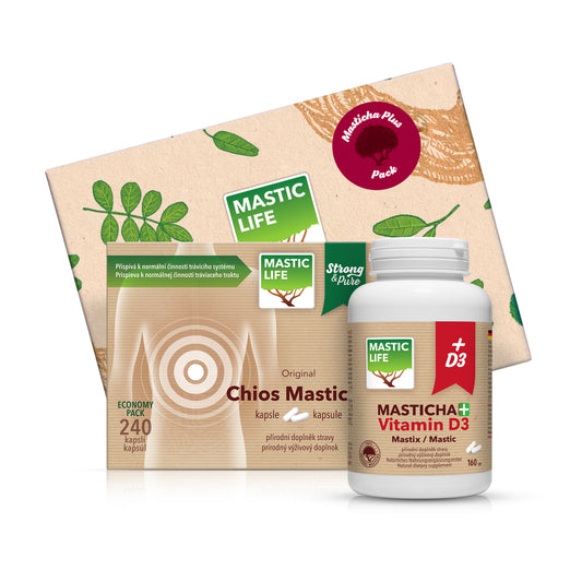 Mastic Plus Pack (400 capsules) Masticlife