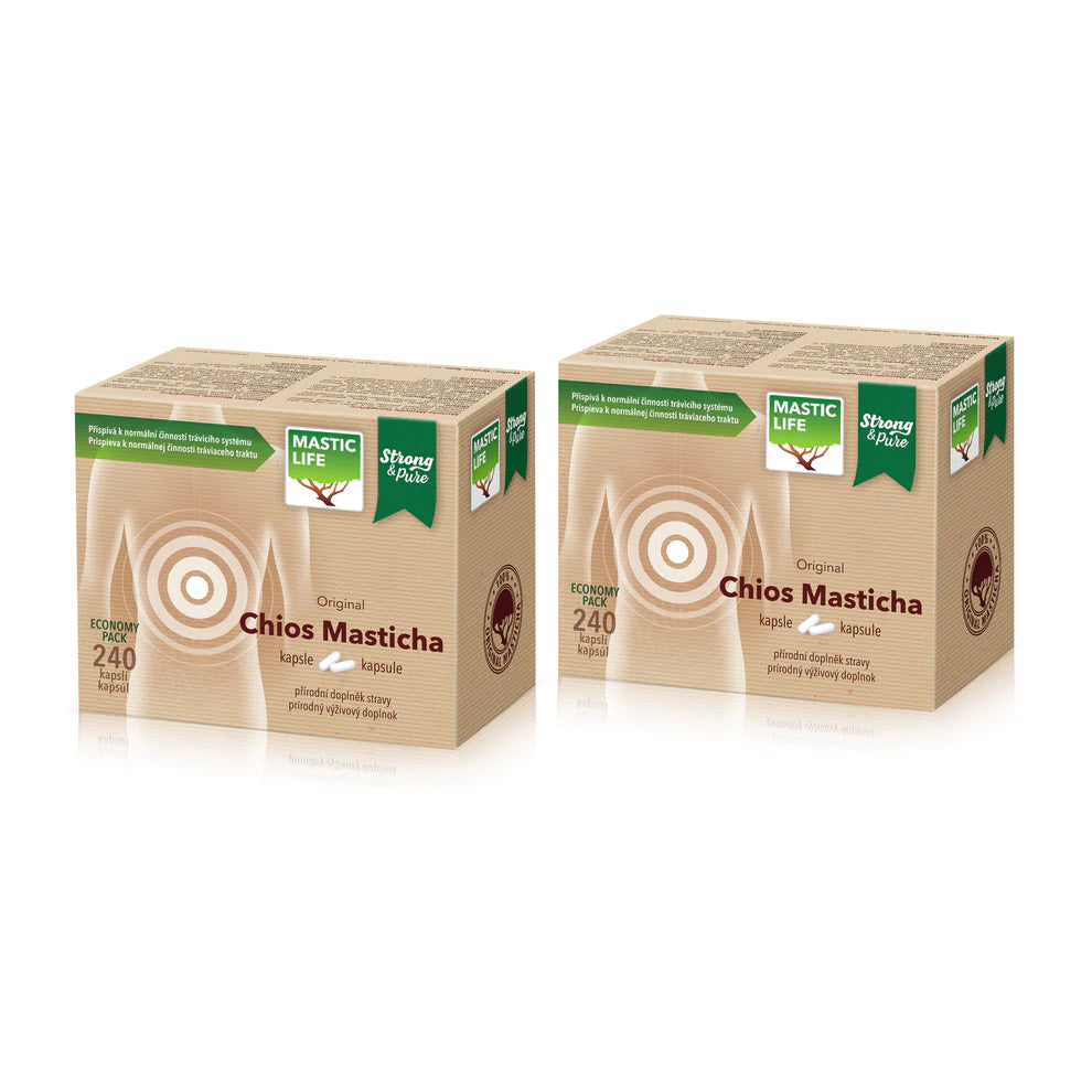 Mastic Strong&Pure Economy Double Pack (480 Capsules) Masticlife