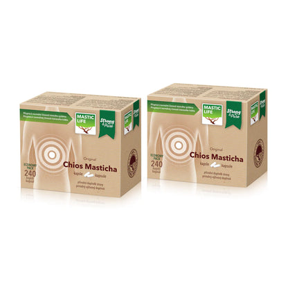 Mastic Strong&Pure Economy Double Pack (480 Capsules) Masticlife