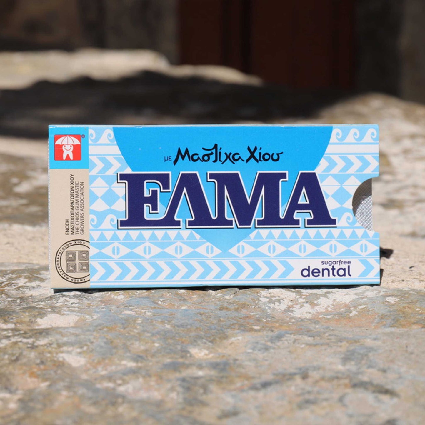 ELMA Dental with mastic gum