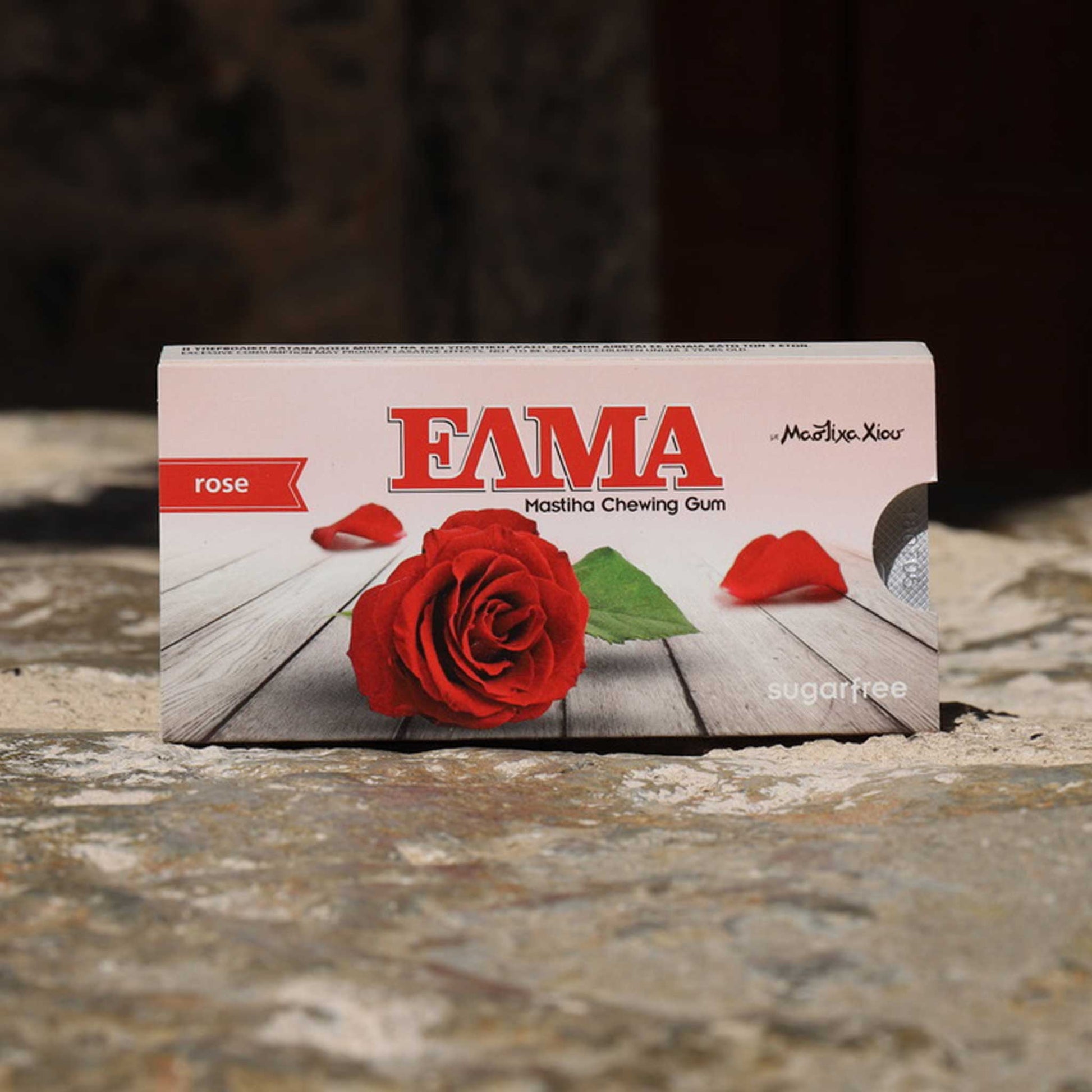 ELMA Rose with mastic gum